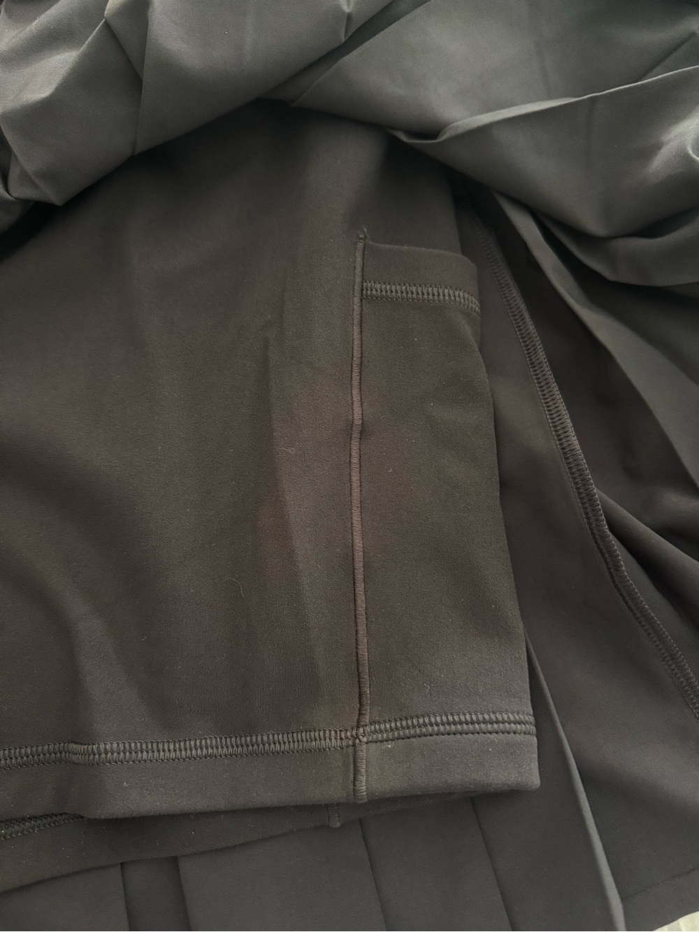 Offline Black Pleated Skort - Picture 2 of 4